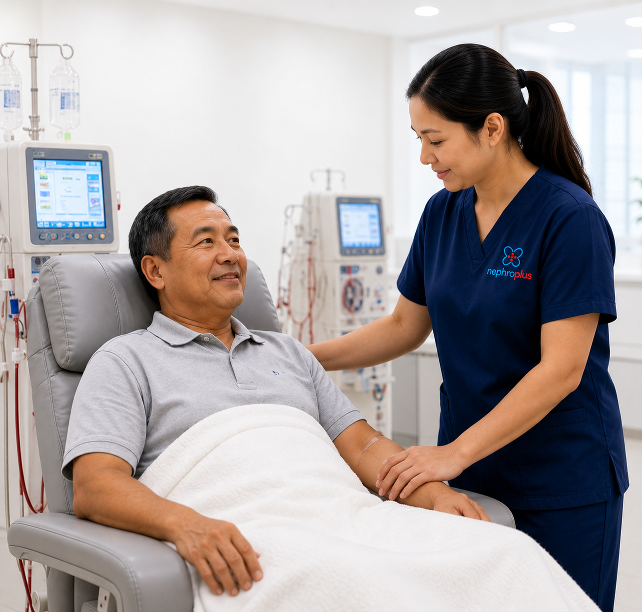 Immediate post-dialysis care & monitoring